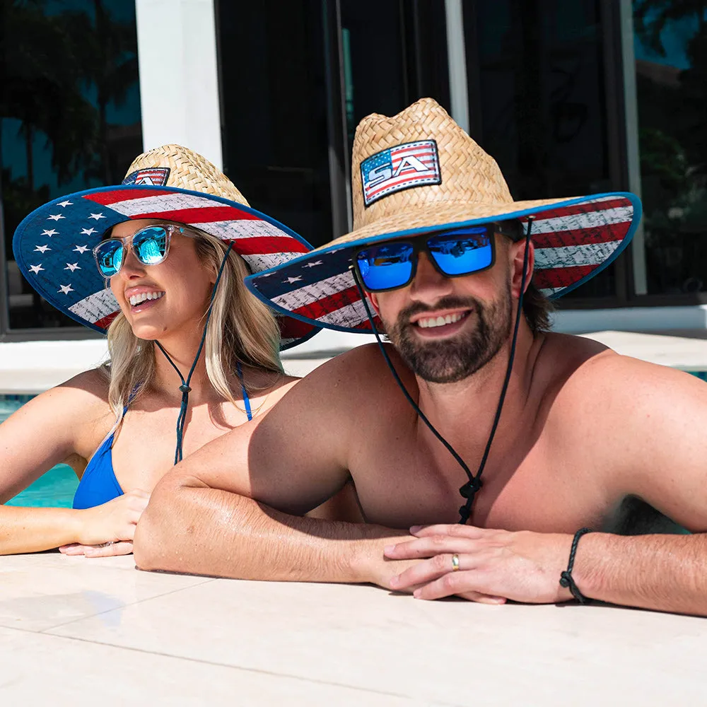 2 STRAW HATS FOR $60