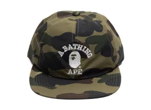 A Bathing Ape Gore-Tex Wind Stopper 1st Camo Panel Cap in Green