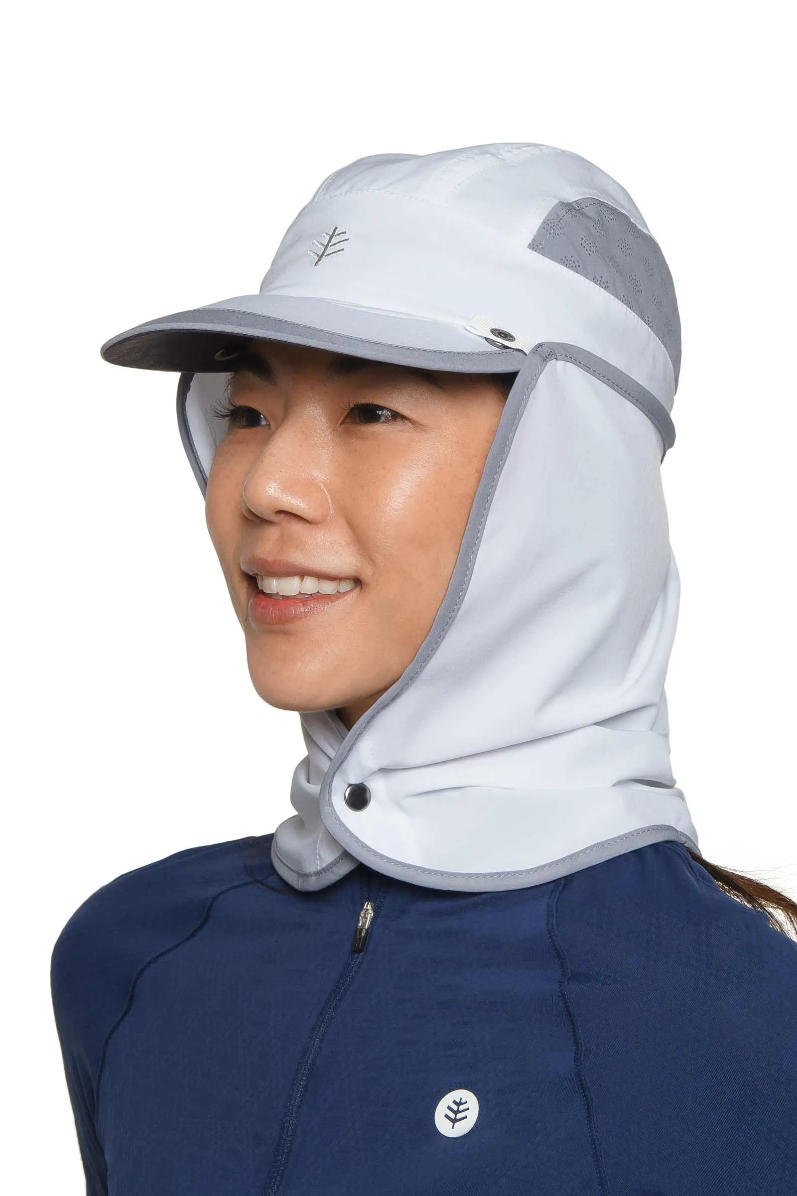Agility Sport Cap | White/Steel Grey