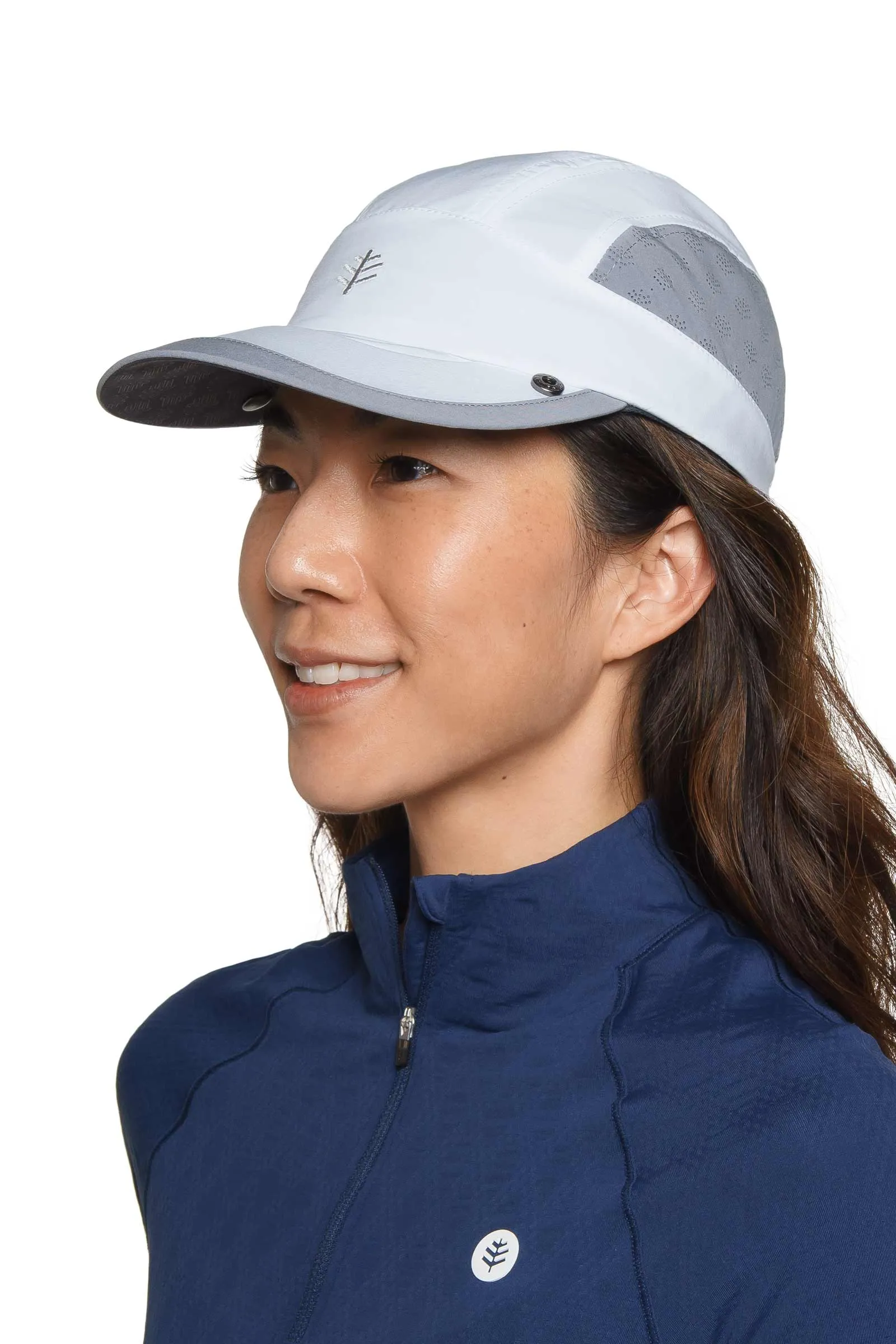 Agility Sport Cap | White/Steel Grey
