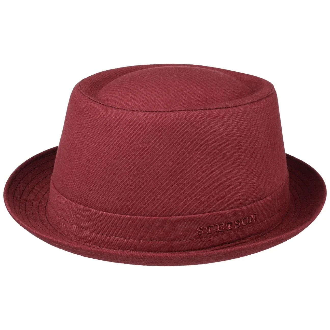 Athens Cotton Pork Pie Hat by Stetson
