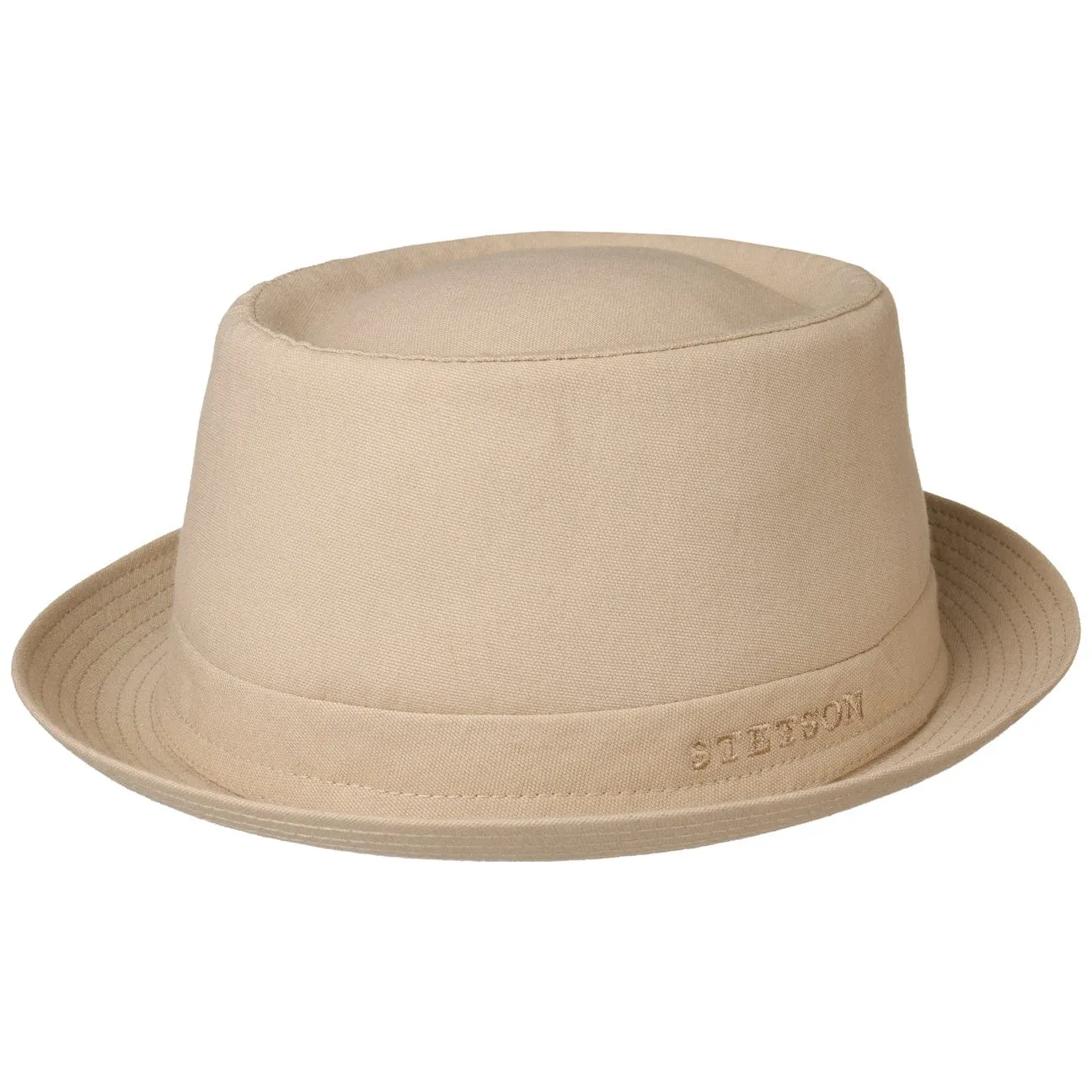 Athens Cotton Pork Pie Hat by Stetson
