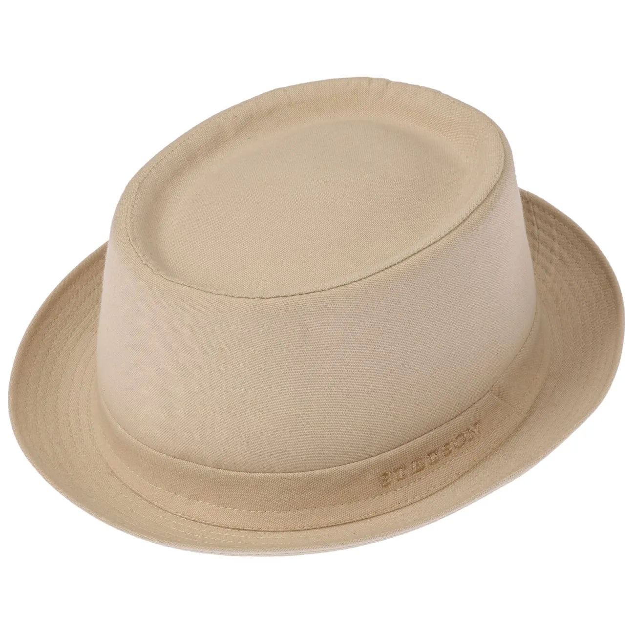 Athens Cotton Pork Pie Hat by Stetson