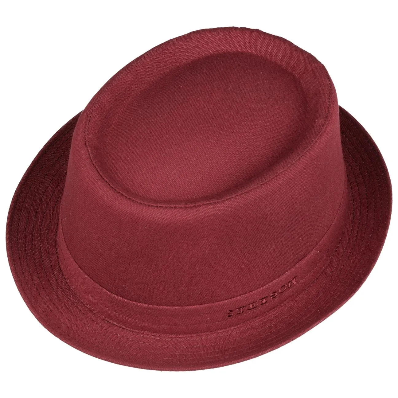 Athens Cotton Pork Pie Hat by Stetson