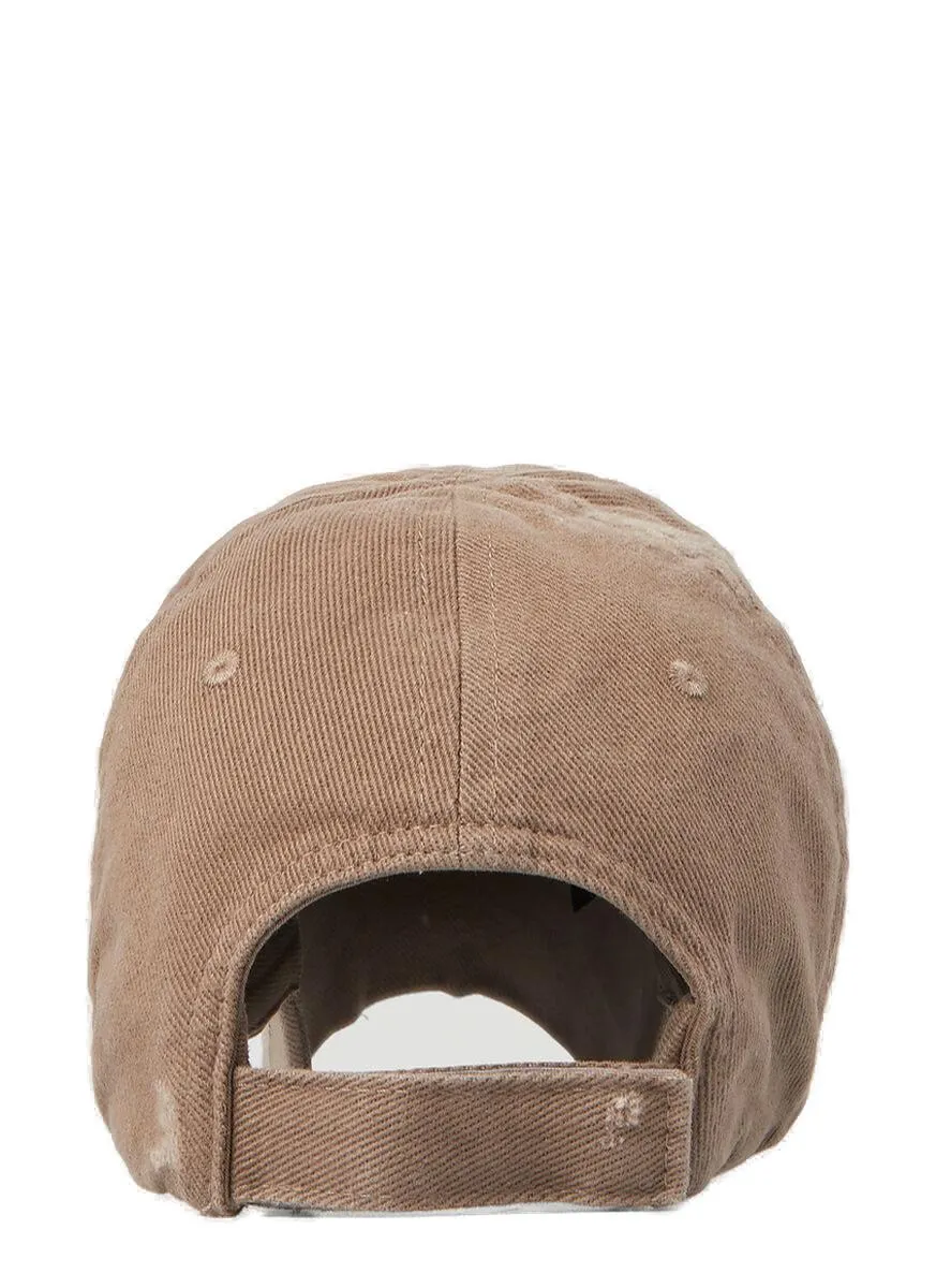 Balenciaga Logo Embroidered Baseball Cap