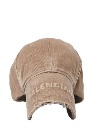 Balenciaga Logo Embroidered Baseball Cap