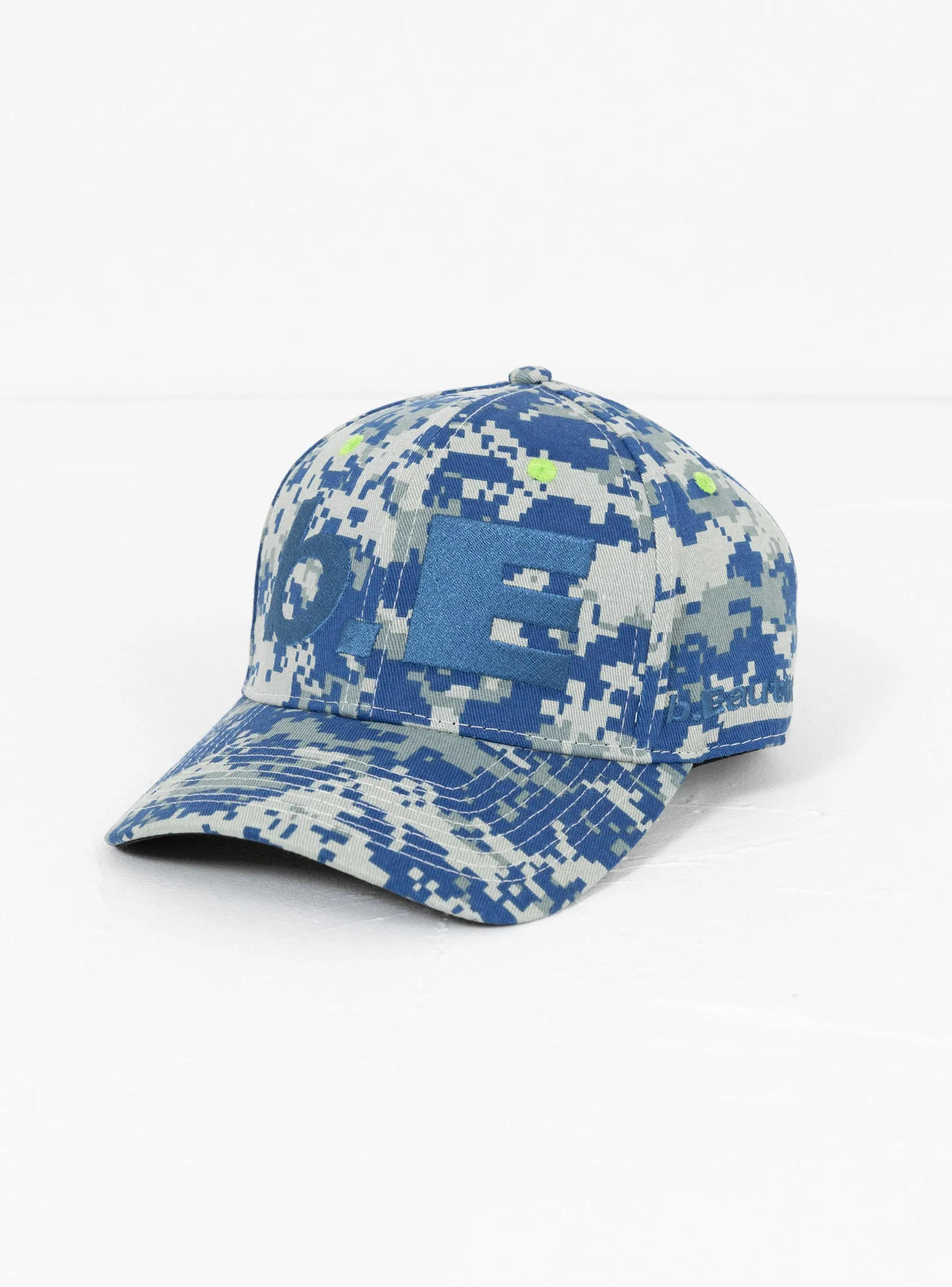 b.E Hat Blue Digicamo