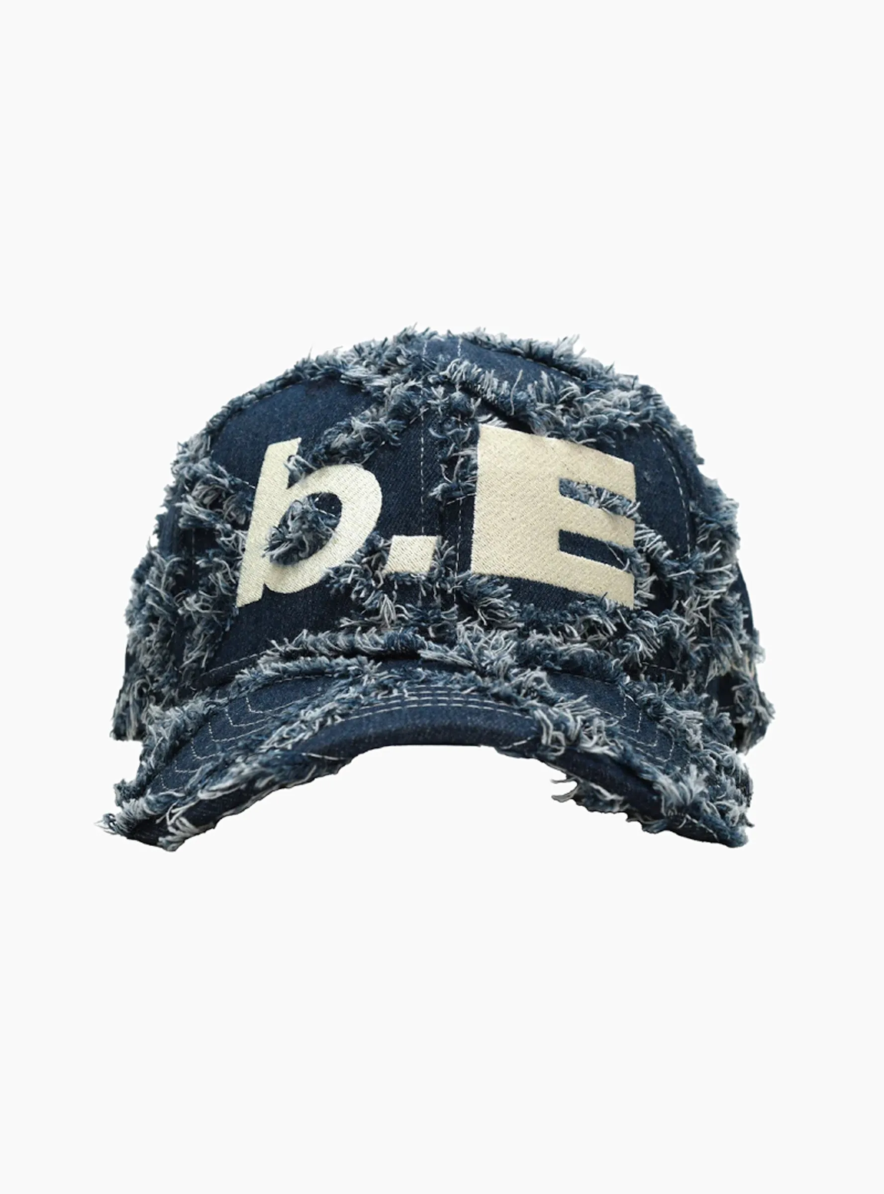 b.E Hat Navy Diamond Denim