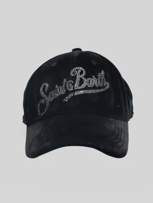 Black Velvet Baseball Cap