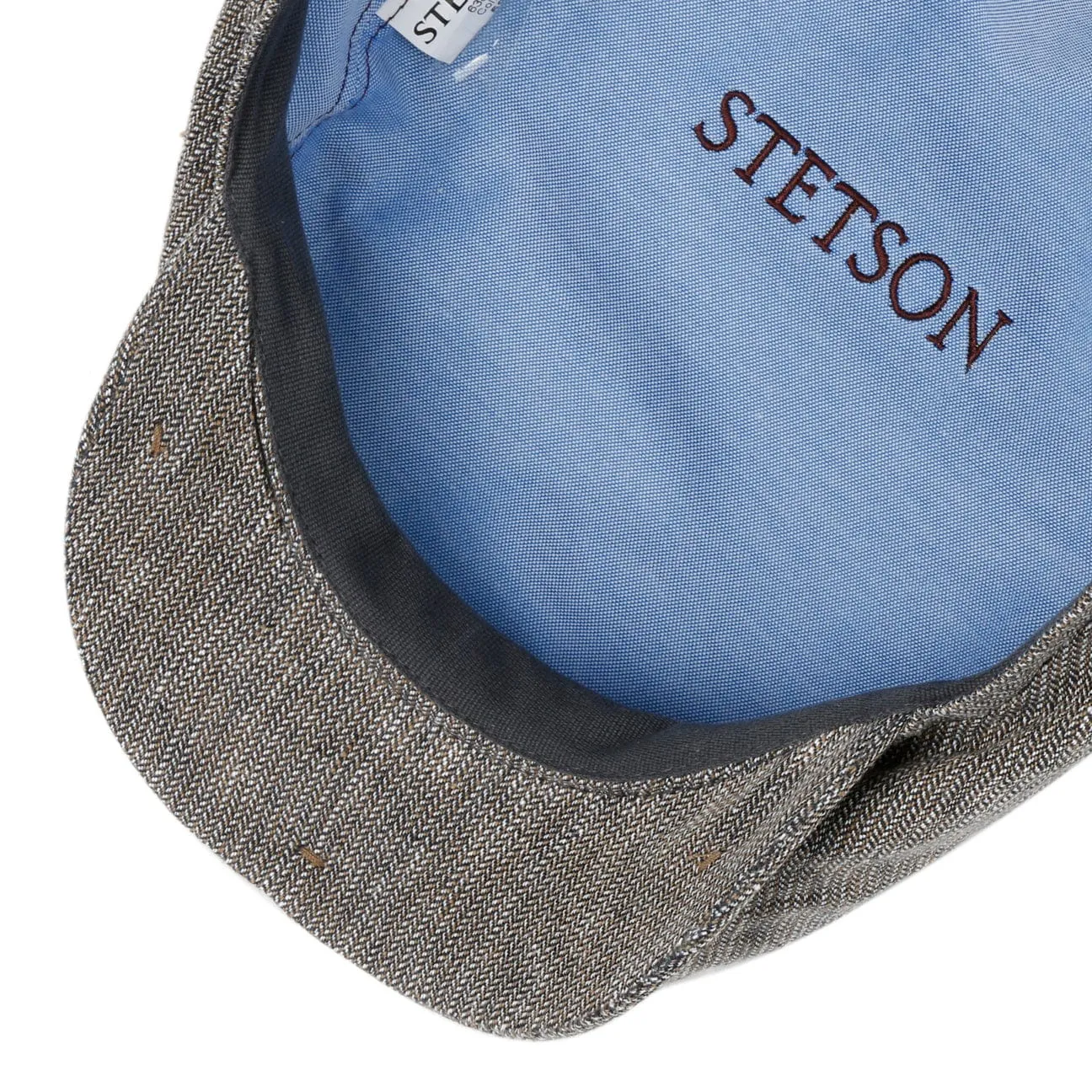 Brenscott Driver Flat Cap by Stetson
