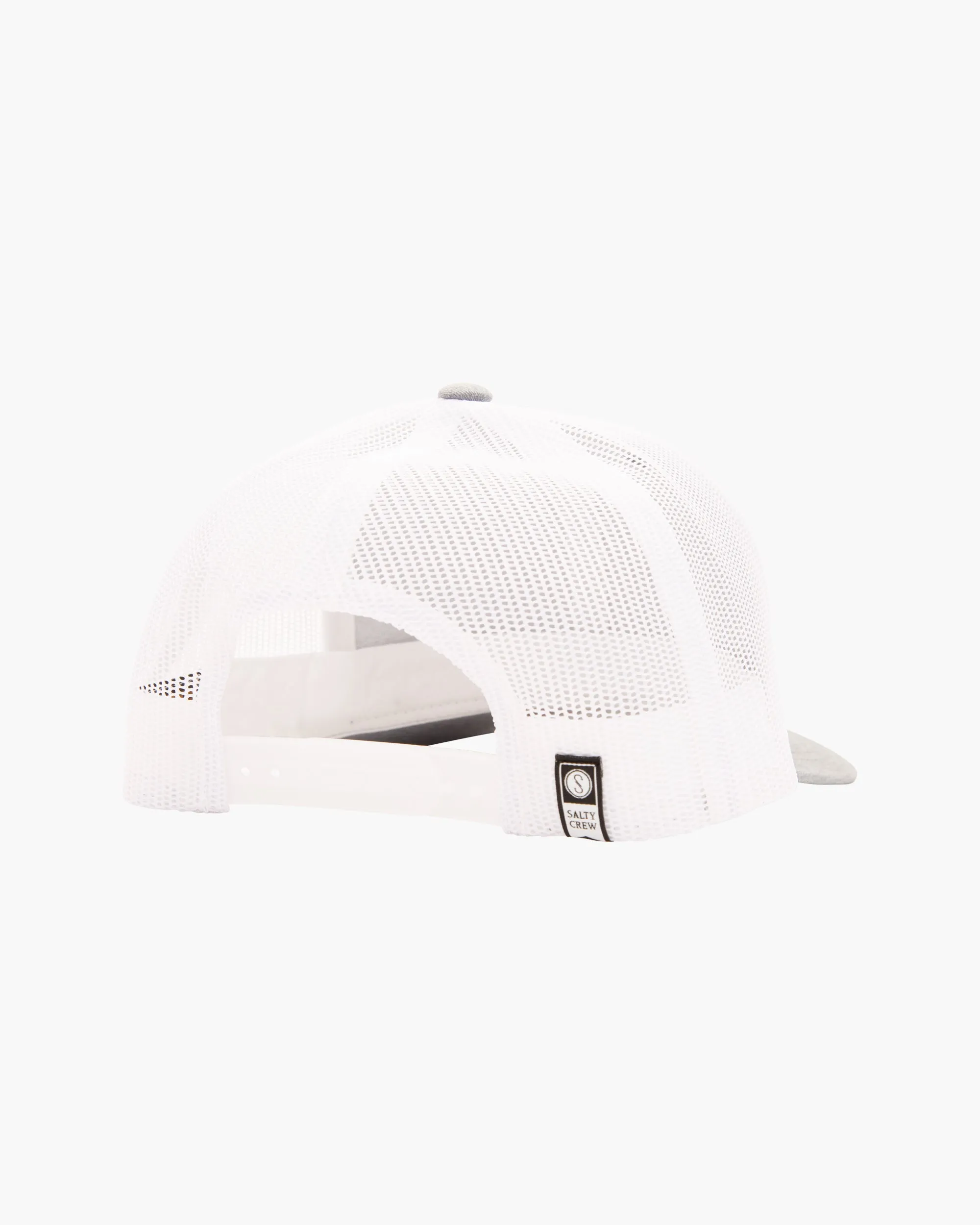 Bruce Retro Trucker - Heather Grey/White