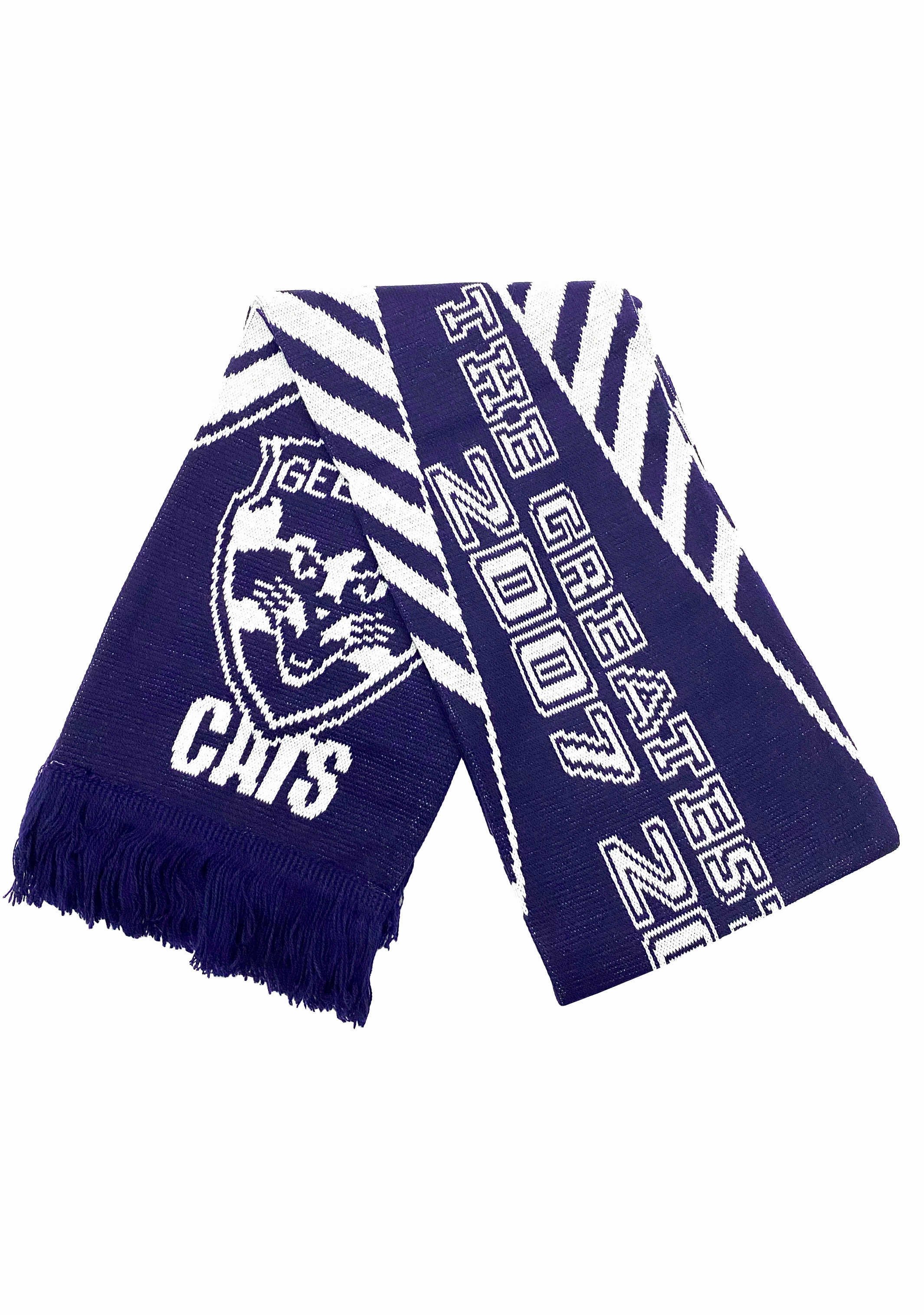 Burley Sekem Geelong Cats Jacquard Supporter Scarf <br> SCGE4