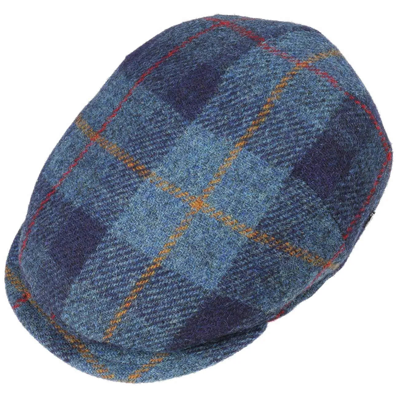 Capri Harris Tweed Flat Cap by Lierys