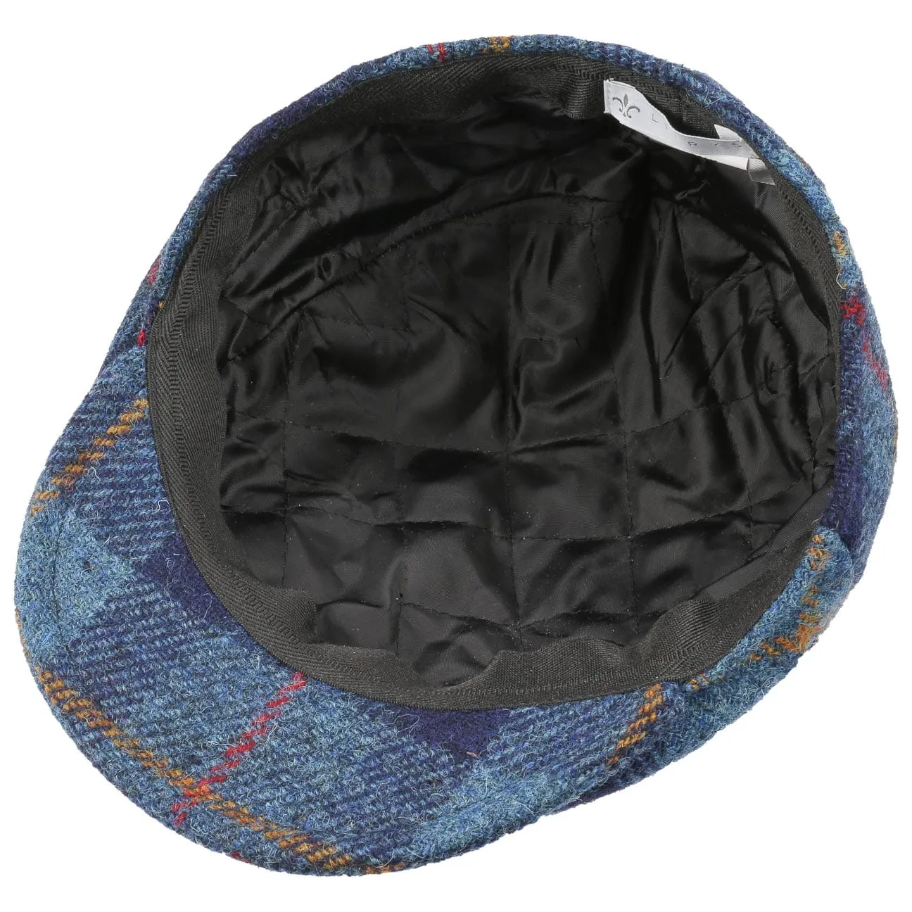 Capri Harris Tweed Flat Cap by Lierys