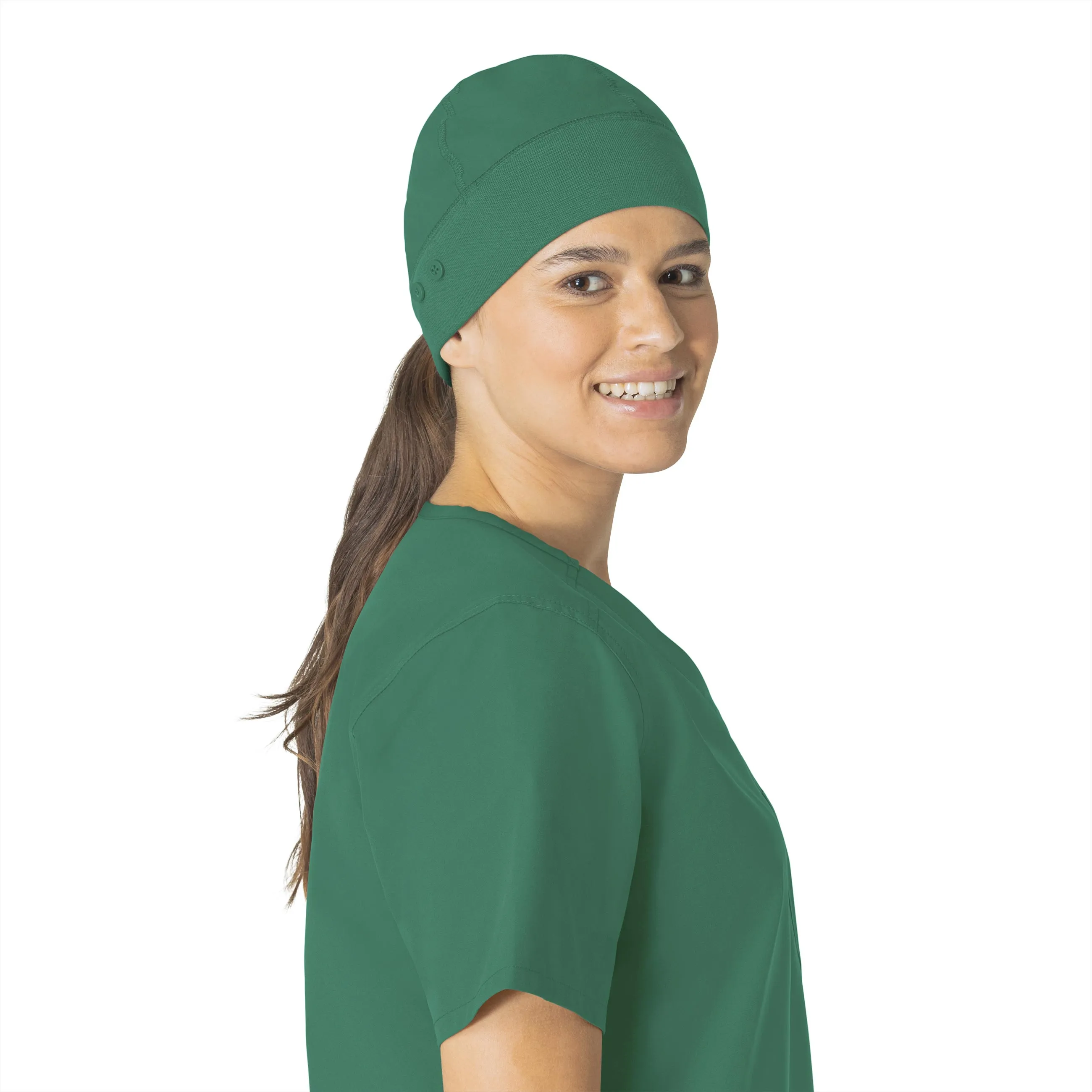 Carhartt Force Essentials Unisex Beanie Scrub Cap - Hunter