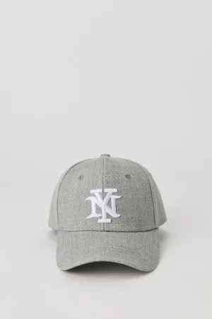 Casquette de baseball avec motif brodé