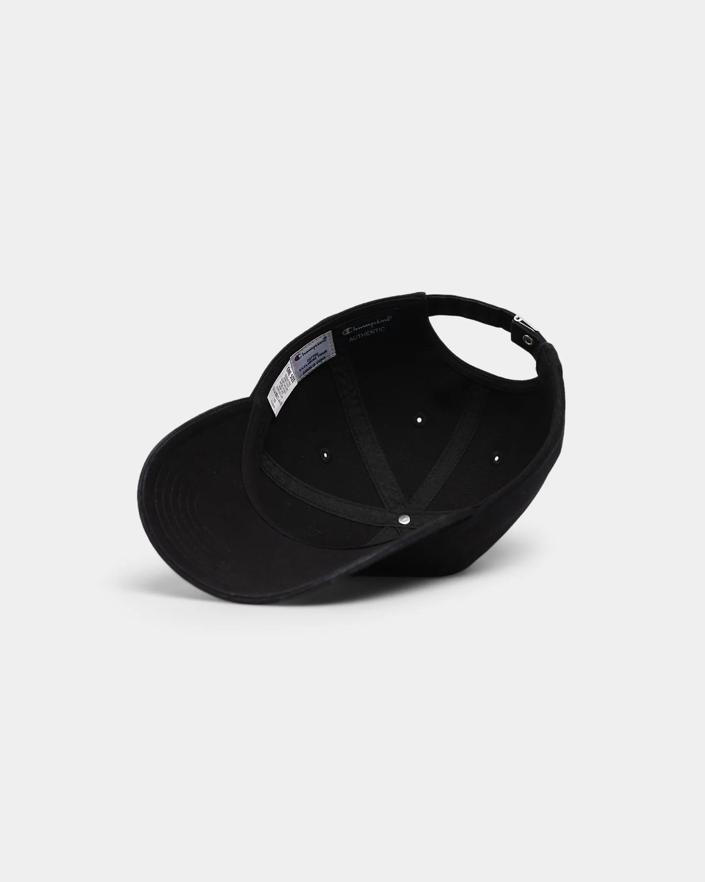 Champion C Life Vintage Strapback Cap Black