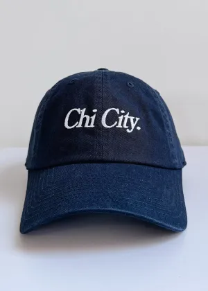 Chi City Dad Hat - Navy
