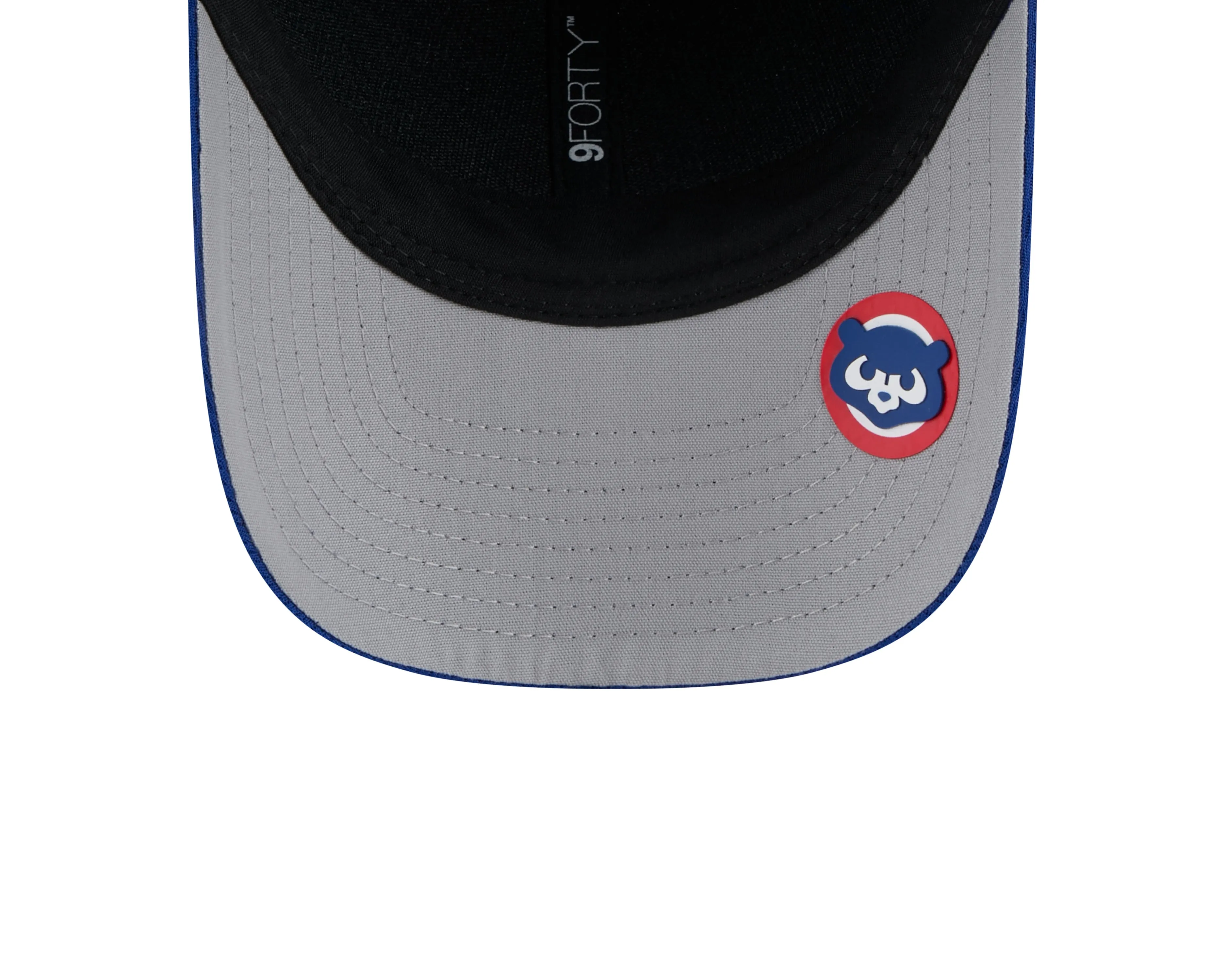 Chicago Cubs New Era Blue 2025 Clubhouse Bullseye Alternate M-Crown 9FORTY Adjustable Hat