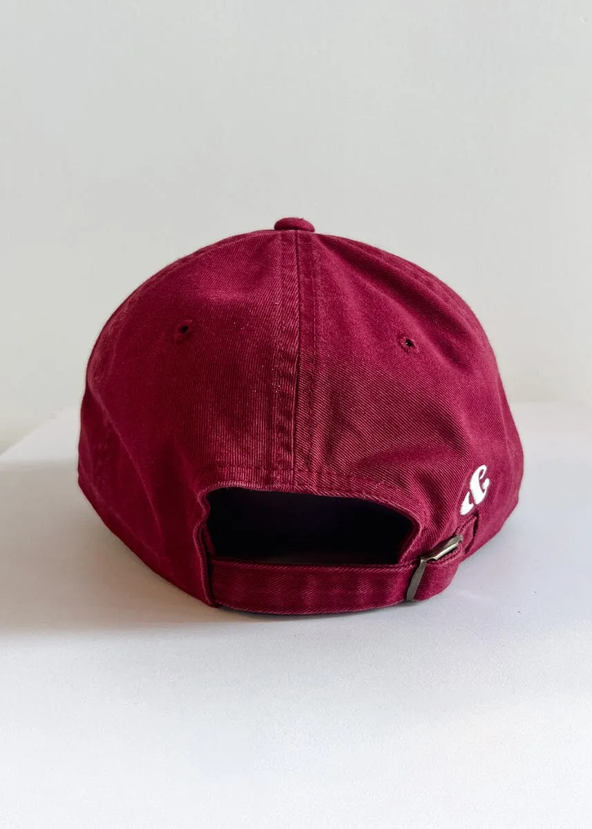 Chicago. Dad Hat - Burgundy