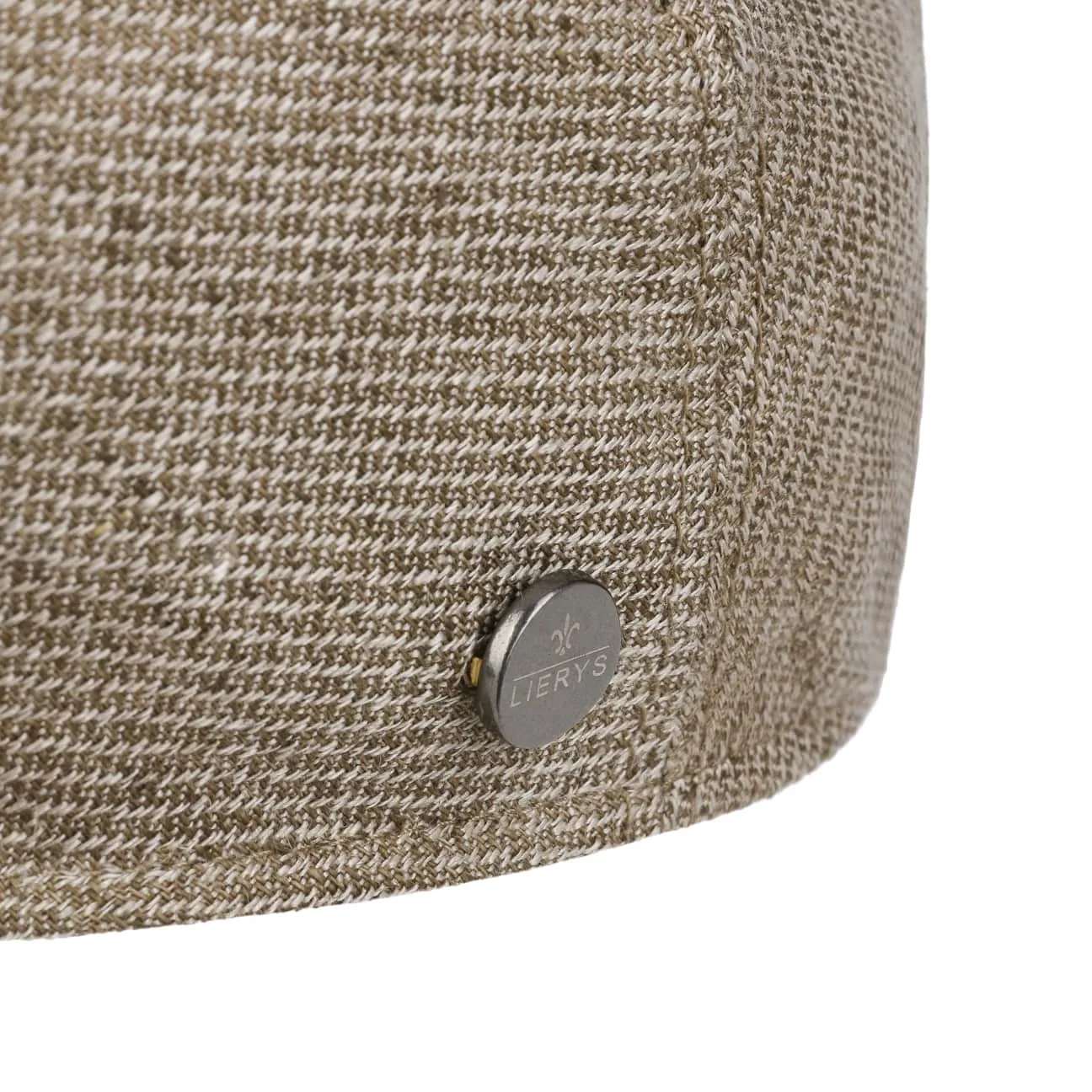 Classic Ivy Linen Flat Cap by Lierys