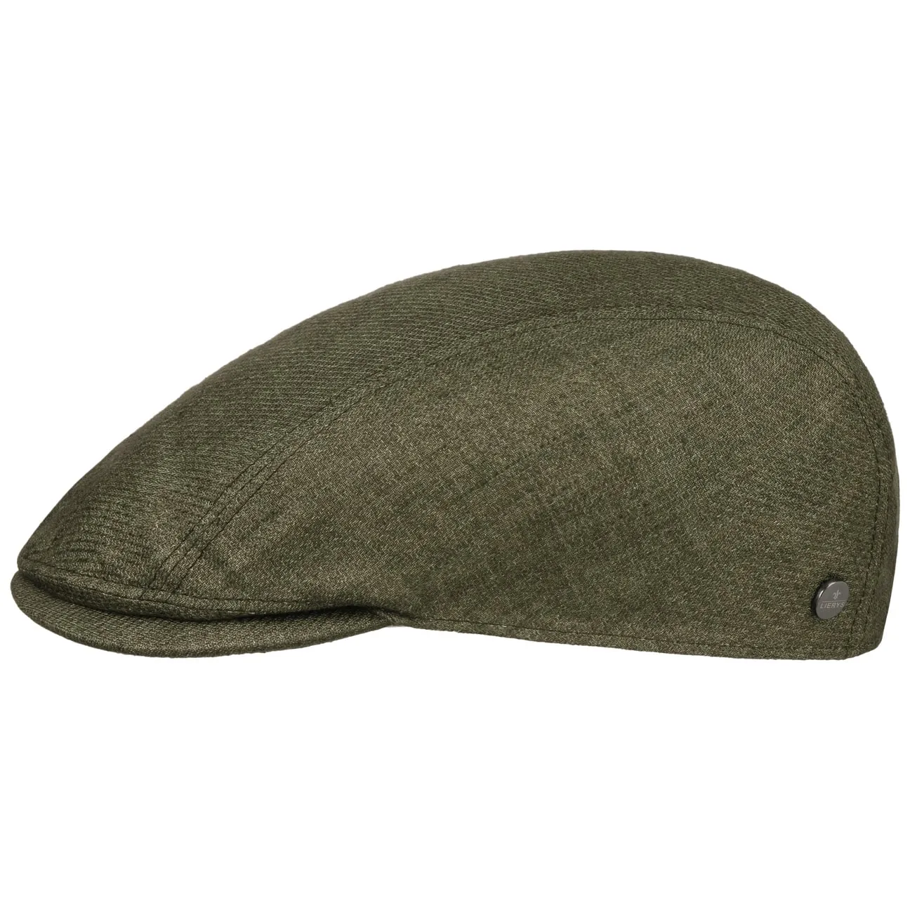 Classic Ivy Linen Flat Cap by Lierys