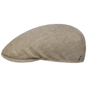 Classic Ivy Linen Flat Cap by Lierys
