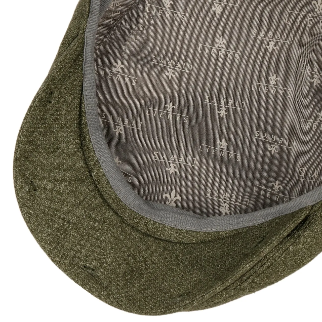 Classic Ivy Linen Flat Cap by Lierys