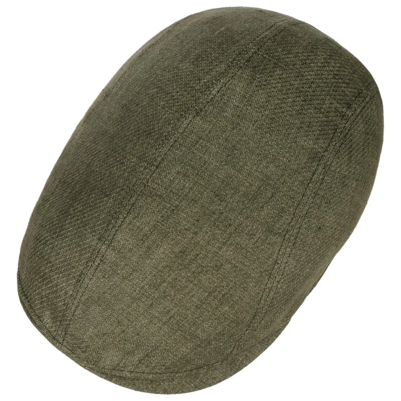 Classic Ivy Linen Flat Cap by Lierys
