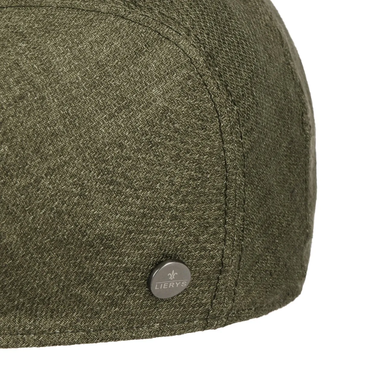 Classic Ivy Linen Flat Cap by Lierys