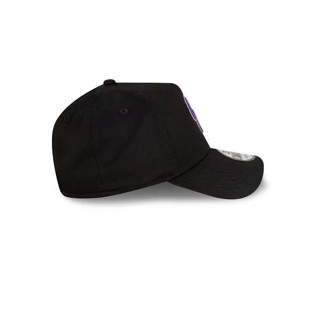 Colorado Rockies MLB Essentials Black OTC 9FORTY A-Frame Snapback
