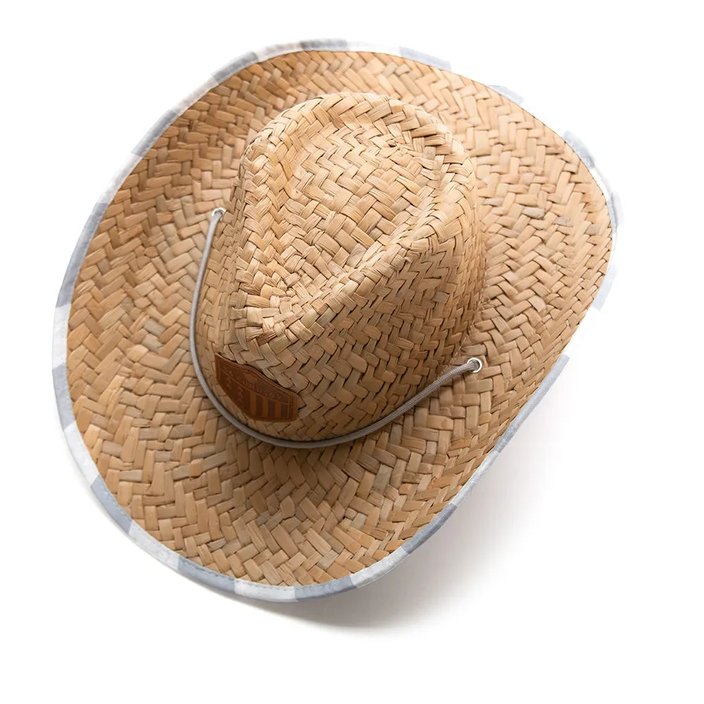 Cowboy Straw Hat | Ghost American Flag