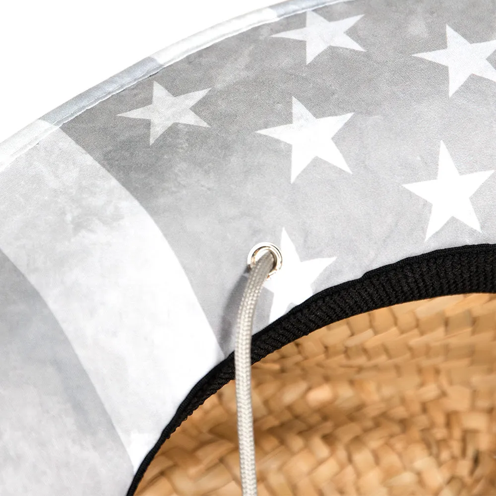 Cowboy Straw Hat | Ghost American Flag