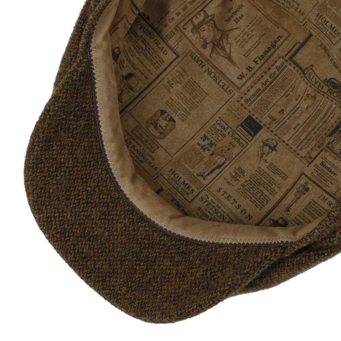 Devona Wool Flat Cap by Stetson