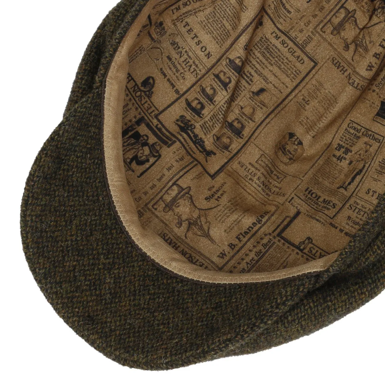 Devona Wool Flat Cap by Stetson