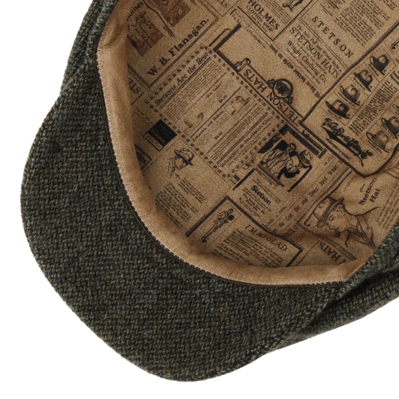 Devona Wool Flat Cap by Stetson