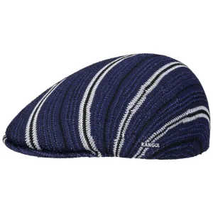 Diagonal Stripes Flat Cap by Kangol