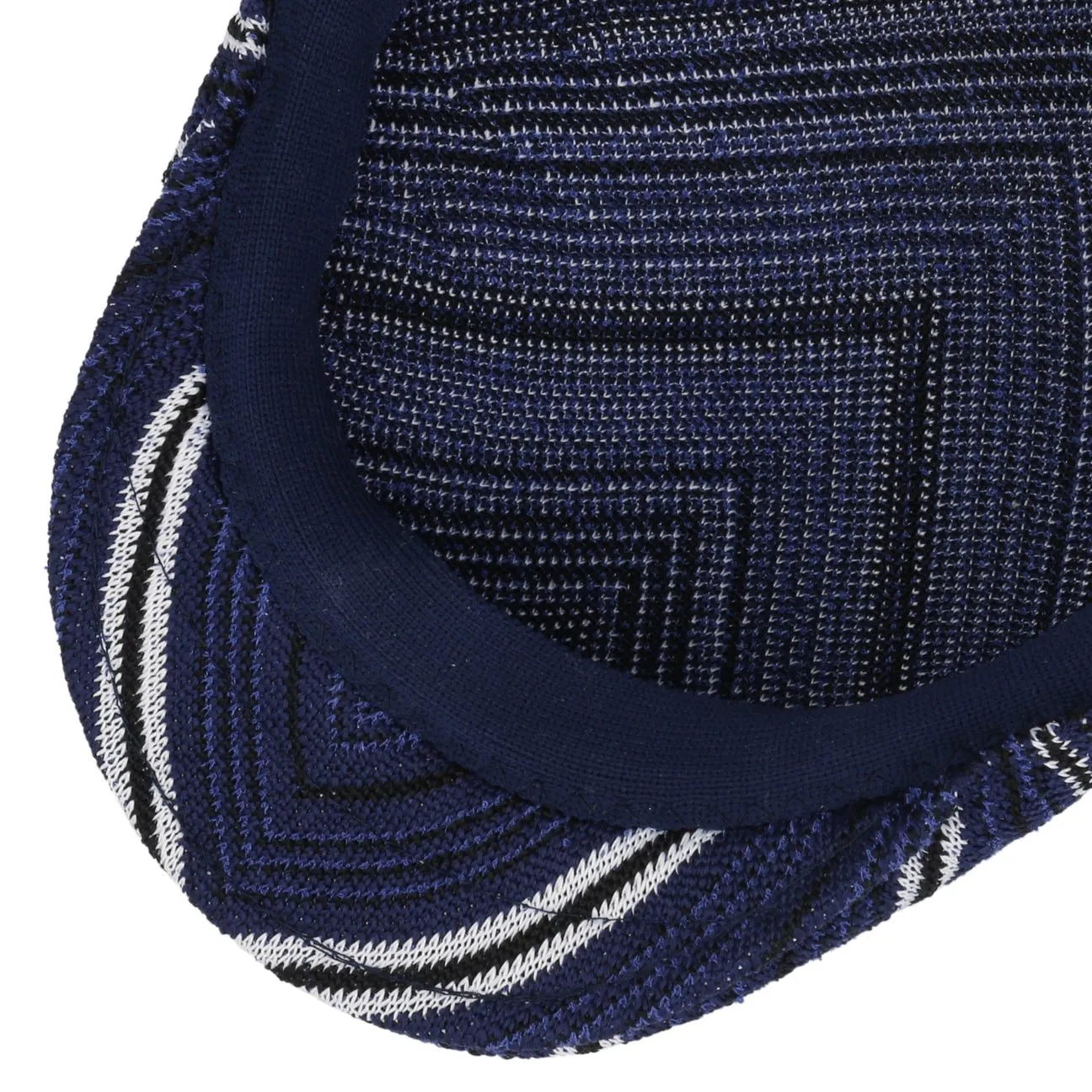 Diagonal Stripes Flat Cap by Kangol