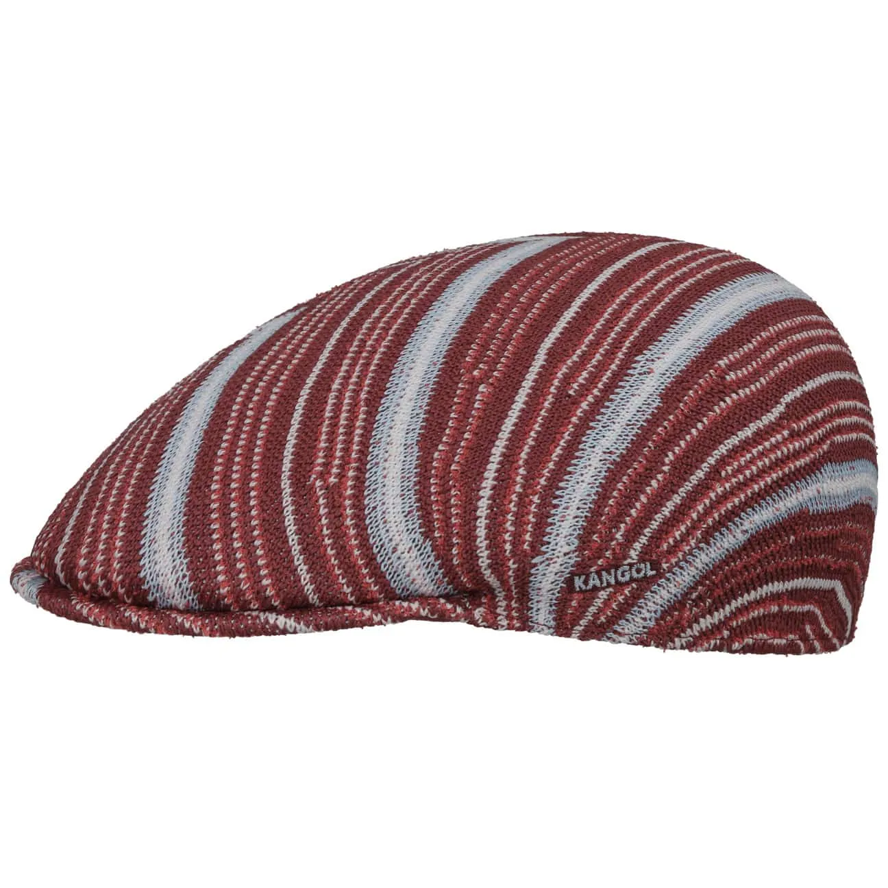 Diagonal Stripes Flat Cap by Kangol