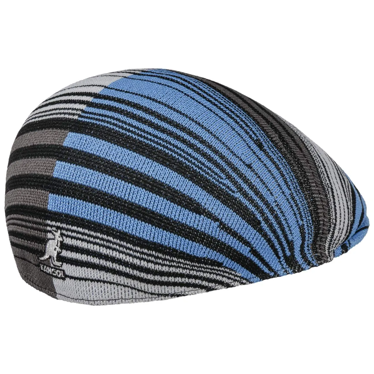 Digital Stripes 507 Flat Cap by Kangol