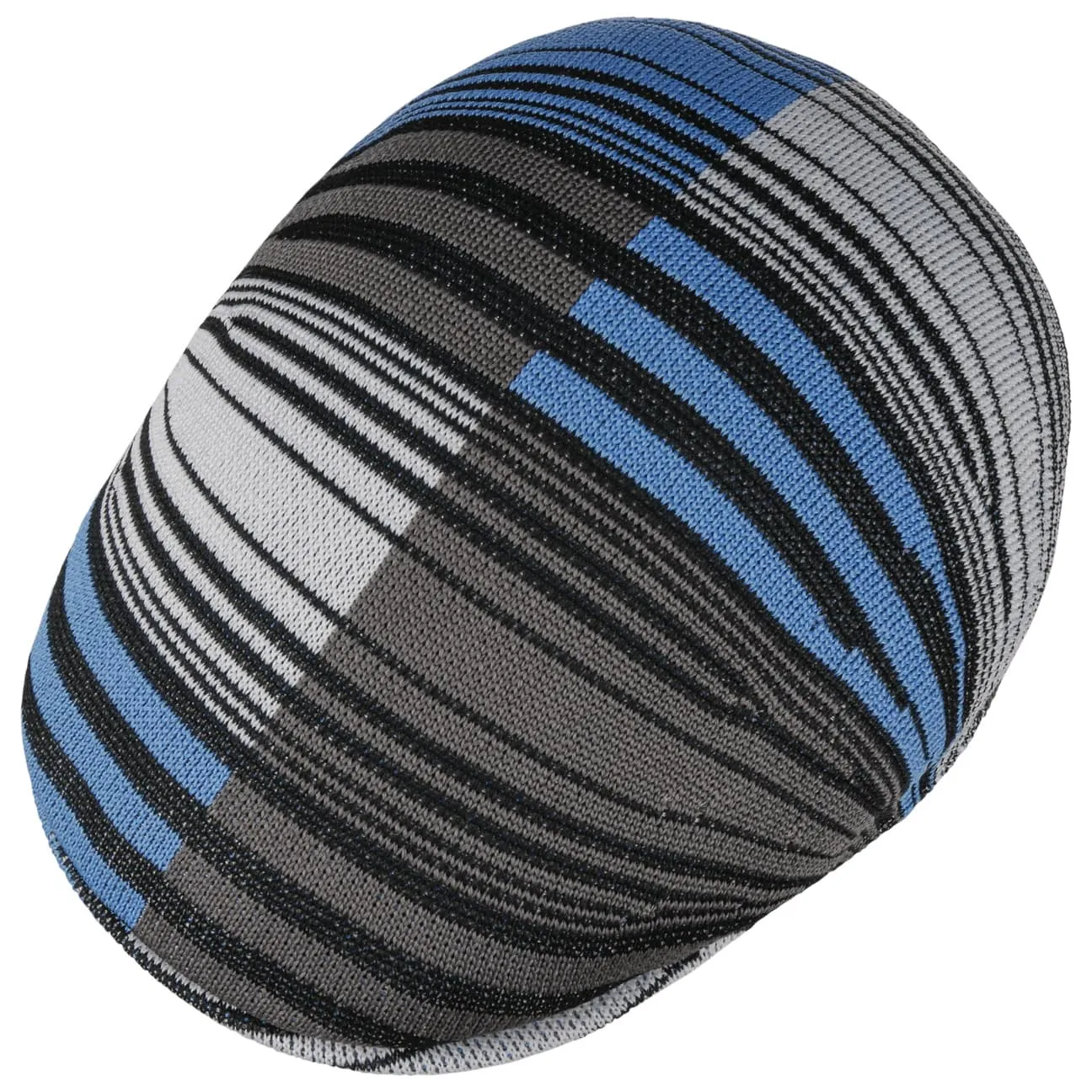 Digital Stripes 507 Flat Cap by Kangol