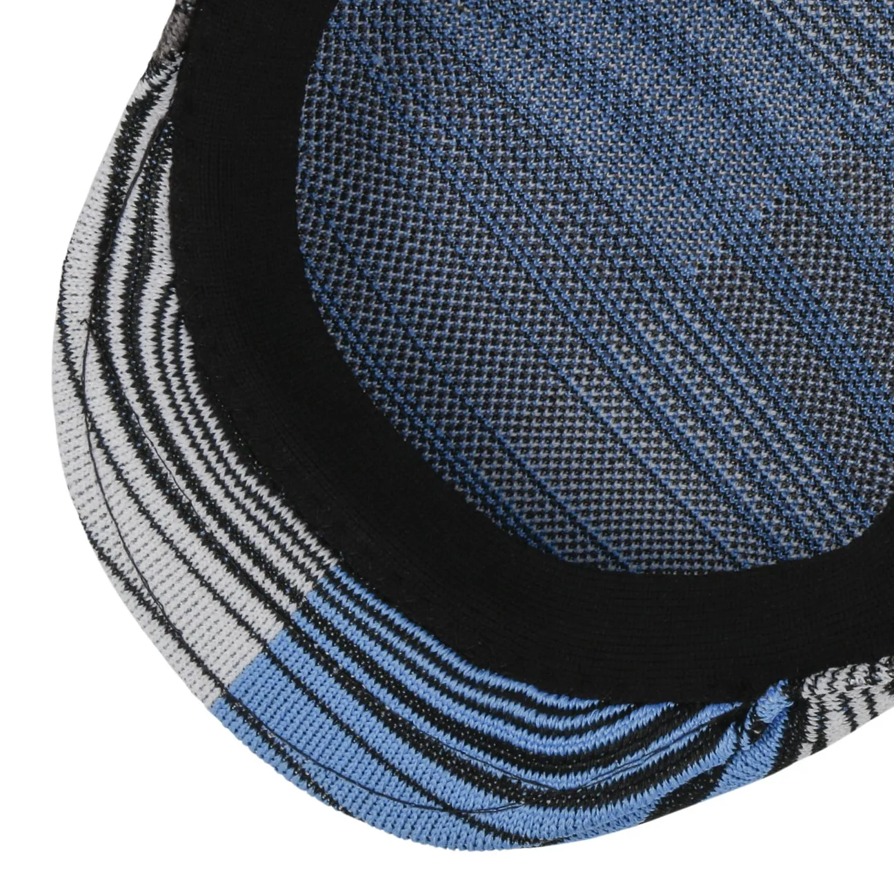 Digital Stripes 507 Flat Cap by Kangol
