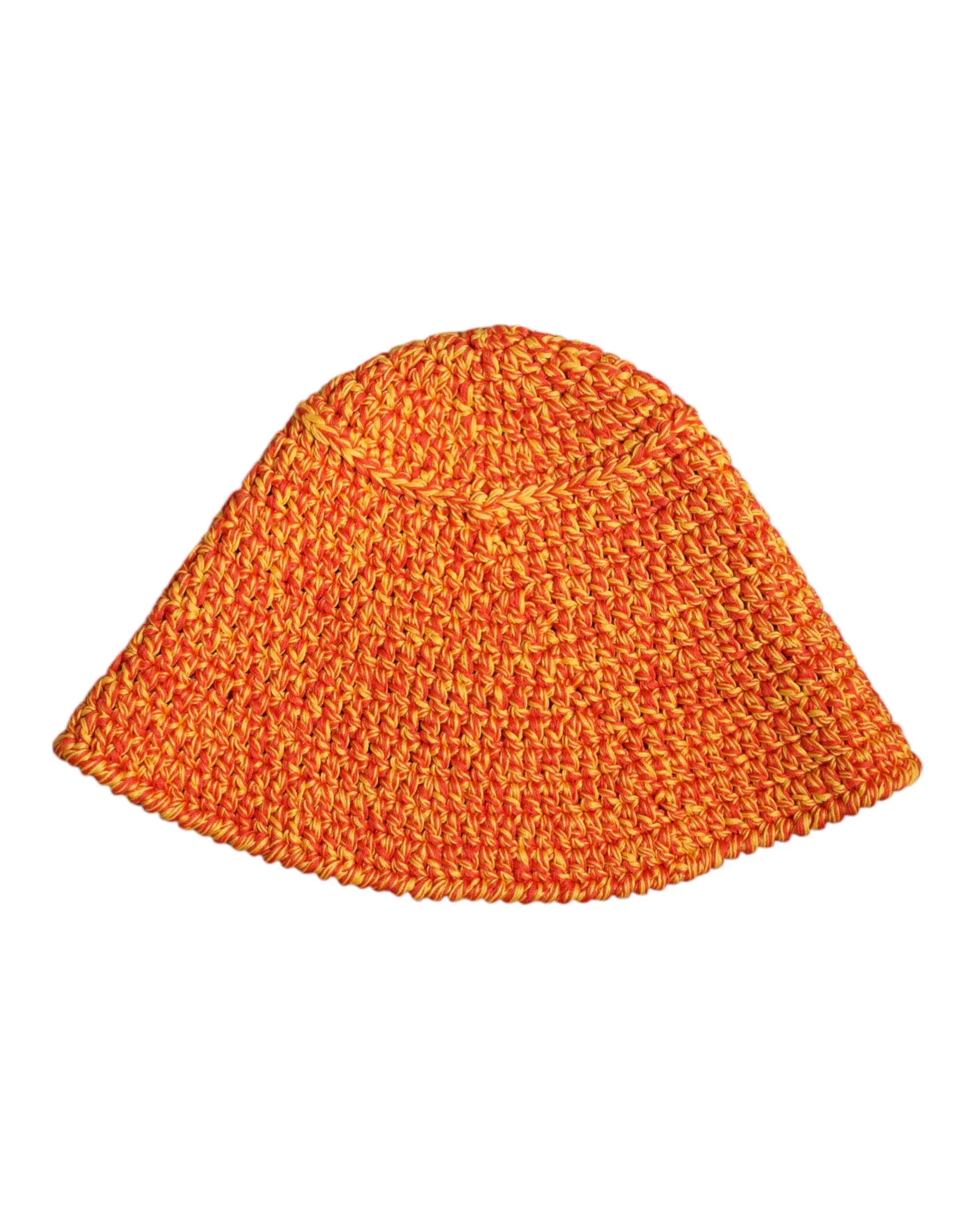Dolce & Gabbana Cotton Crochet DG Logo Bucket Women's Hat