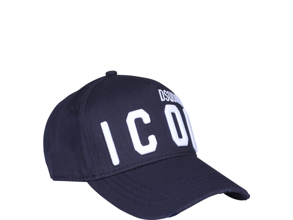 Dsquared2 Icon Logo Embroidered Baseball Cap