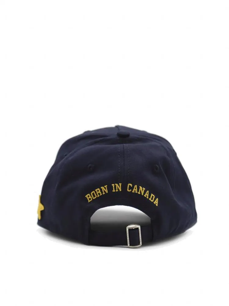 Dsquared2 Logo-Patch Baseball Cap