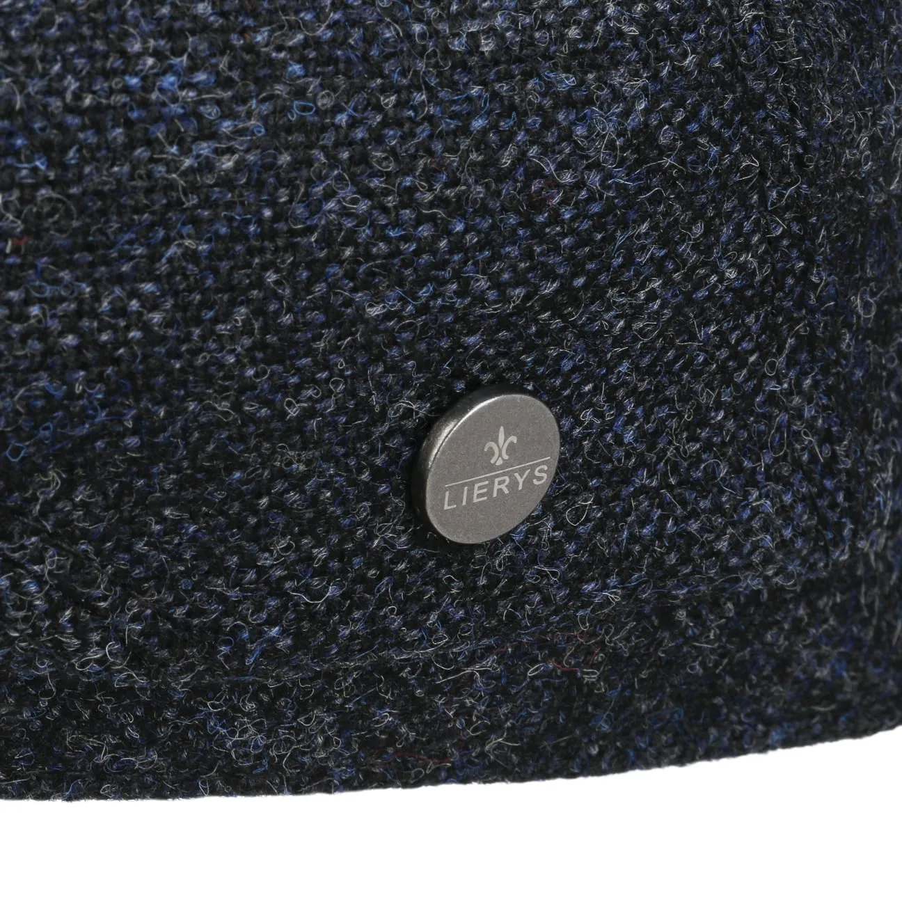 Dunlap Wool Driver Flat Cap by Lierys