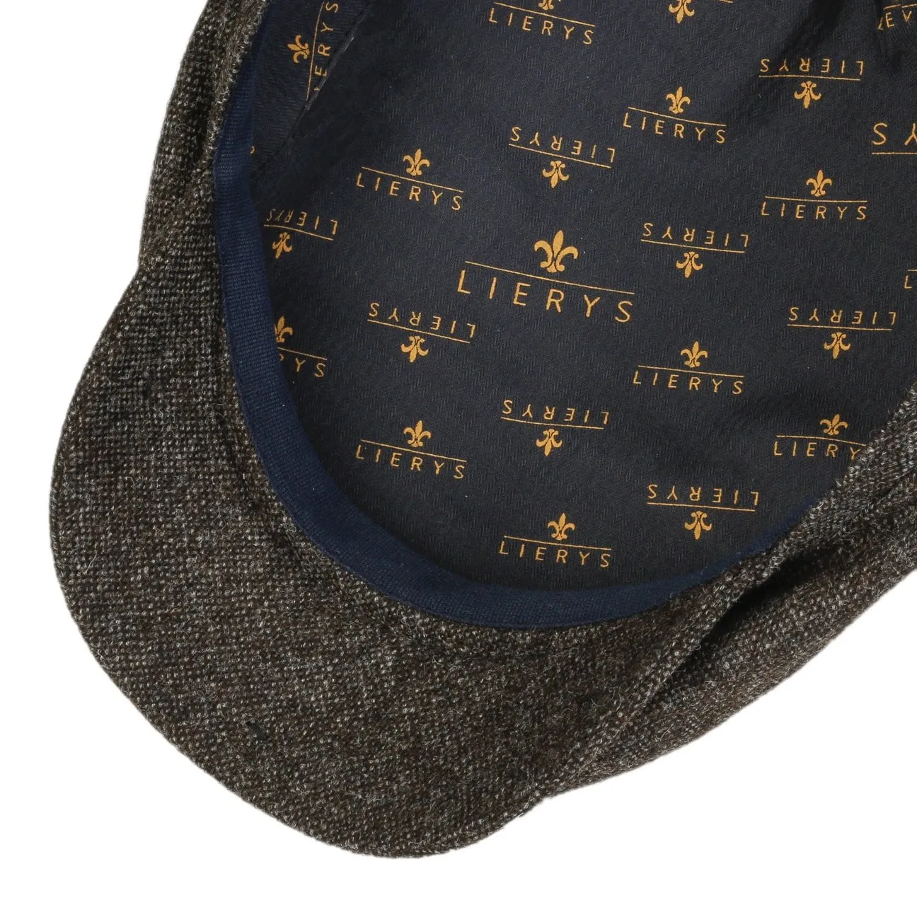 Dunlap Wool Driver Flat Cap by Lierys