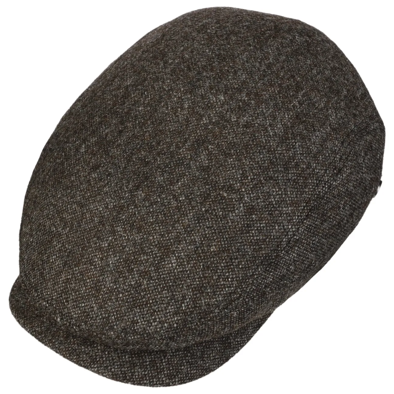 Dunlap Wool Driver Flat Cap by Lierys