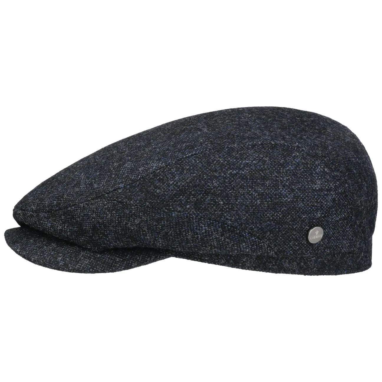 Dunlap Wool Driver Flat Cap by Lierys