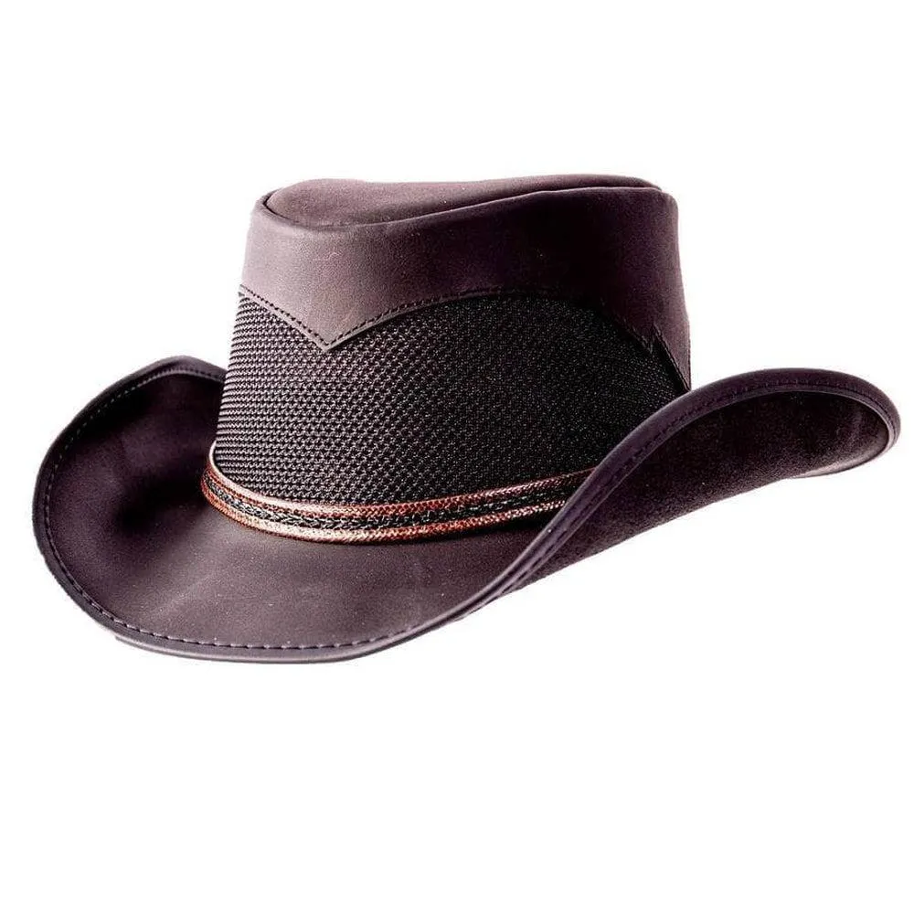 Durango | Mens Leather Cowboy Hat